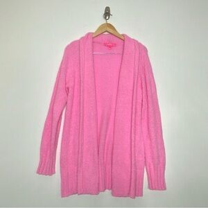 Lilly Pulitzer Basia Cardigan Lilac
Rose Pink. Size XL.